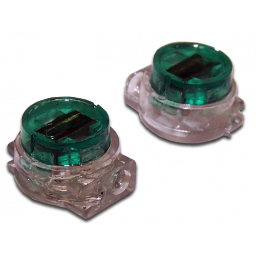 Соединитель проводов 0.4-0.9 мм, изолированный (скотчлок), параллельное подсоединение, гель, 100 шт.